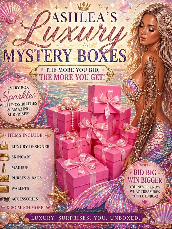 LUXORIOUS CURATED MYSTERY BOX Other - 🧜‍♀️ Dive into a World of Glamour with MERMAIZING FUN GLAM ITEMS 🧜‍♀️